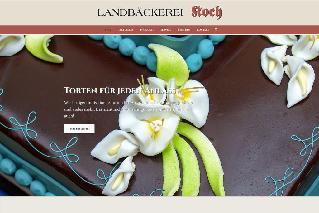 Landbäckerei Koch: Willkommen auf unserer neuen Website!