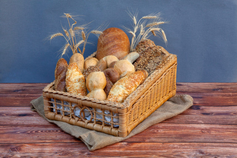 Landbäckerei Koch - Brote und Brötchen im Korb